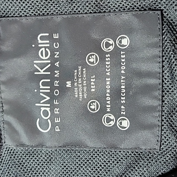 Calvin Klein Hooded Cross Back Performance Jacket - Picture 3 of 9